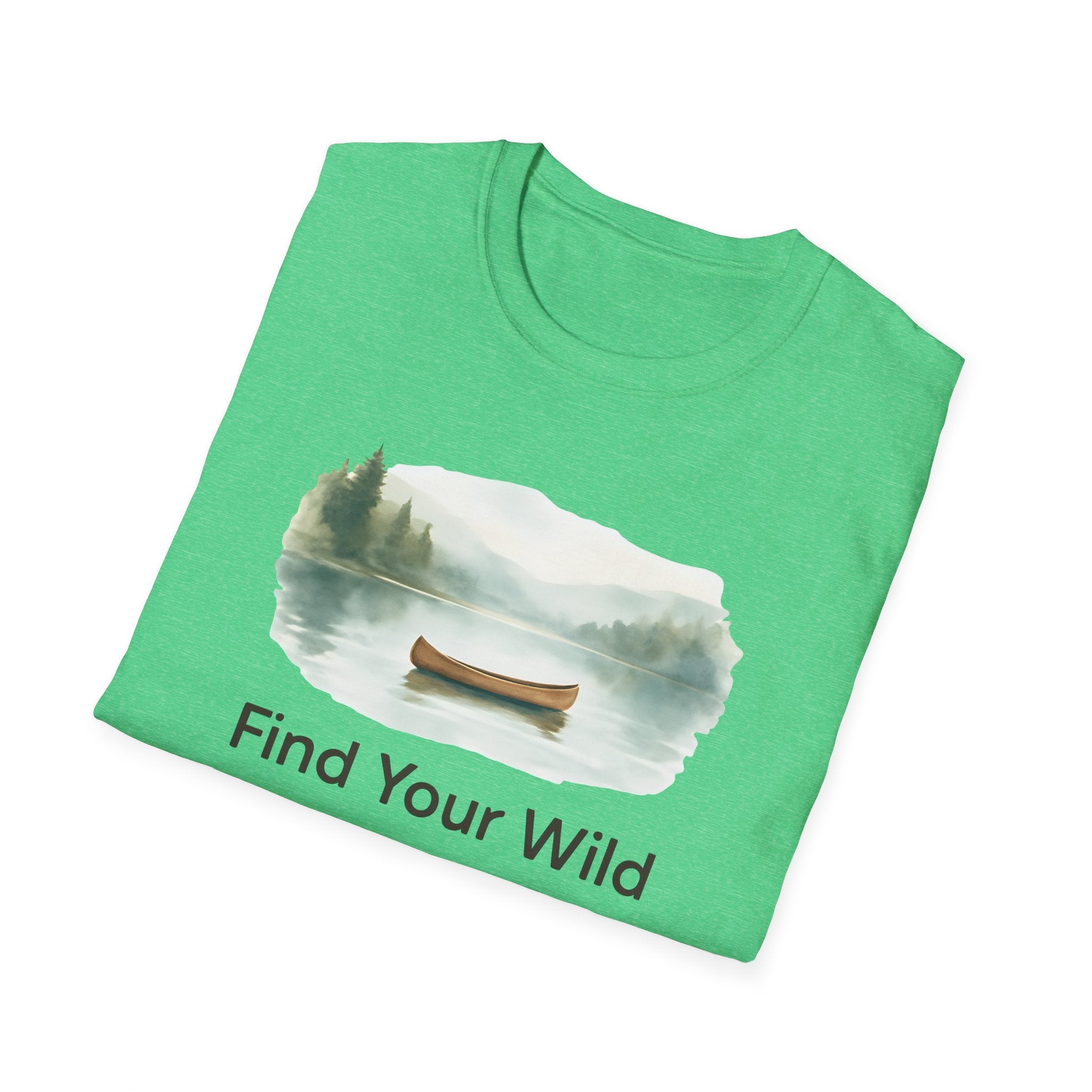 Canoe on Calm Lake T-Shirt