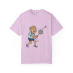 Vintage Badminton Grandpa T-Shirt — Funny Elderly Sports Tee