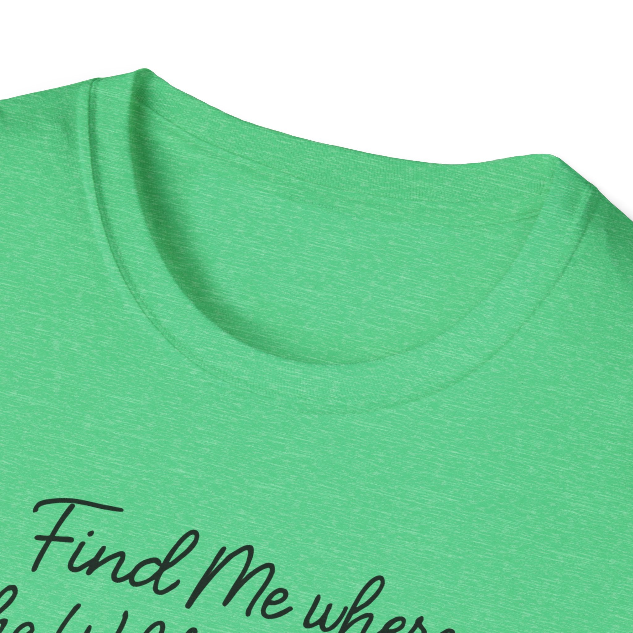Cursive Chalkboard Writing T-Shirt