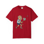 Vintage Badminton Grandpa T-Shirt — Funny Elderly Sports Tee