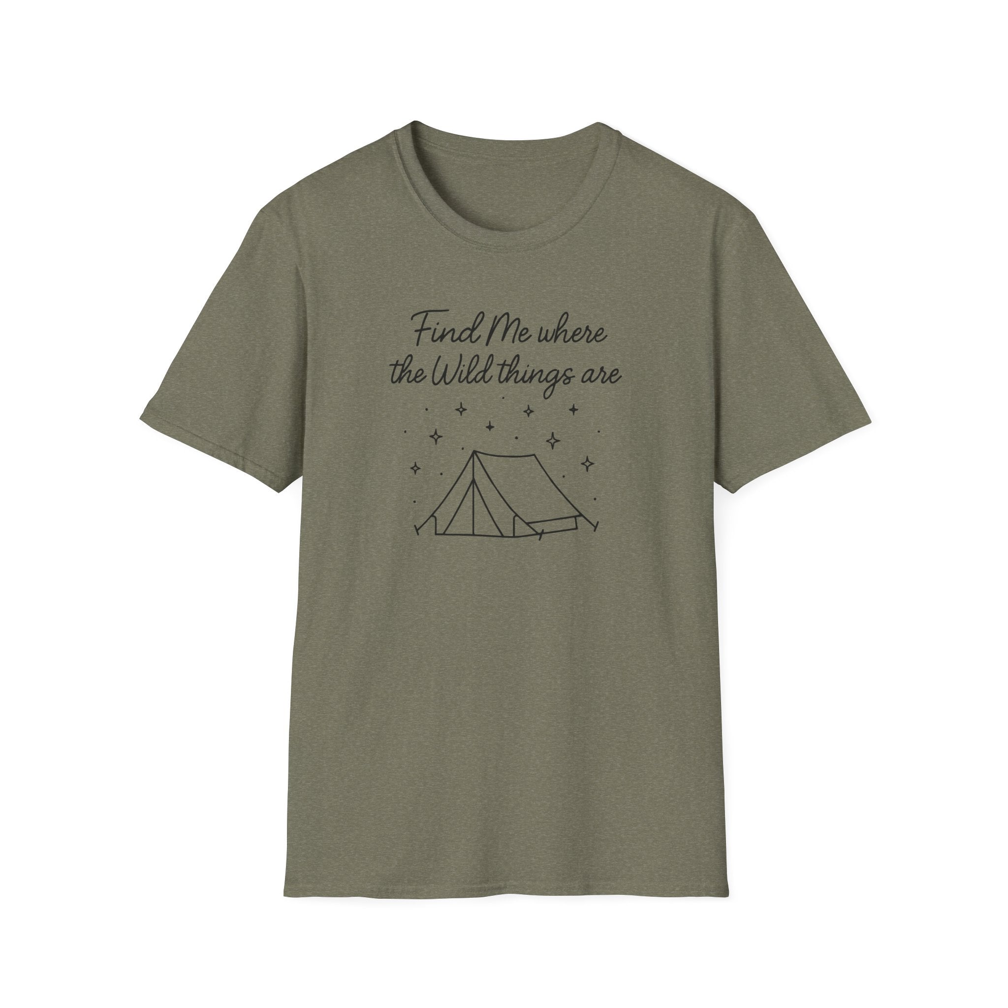 Cursive Chalkboard Writing T-Shirt