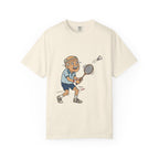 Vintage Badminton Grandpa T-Shirt — Funny Elderly Sports Tee