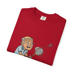 Vintage Badminton Grandpa T-Shirt — Funny Elderly Sports Tee
