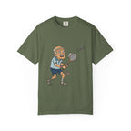 Vintage Badminton Grandpa T-Shirt — Funny Elderly Sports Tee