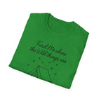Cursive Chalkboard Writing T-Shirt