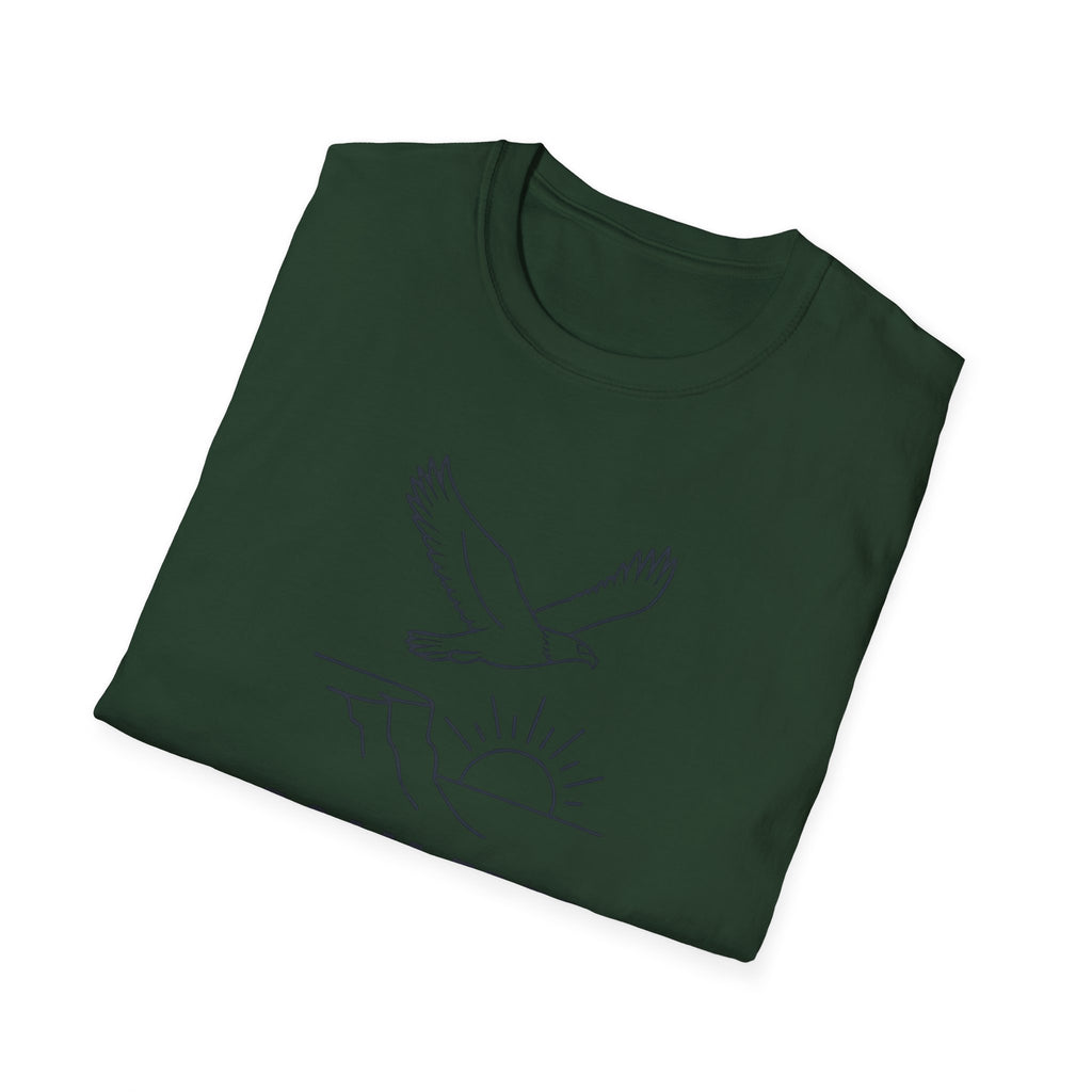 Eagle Over Sunrise T-Shirt